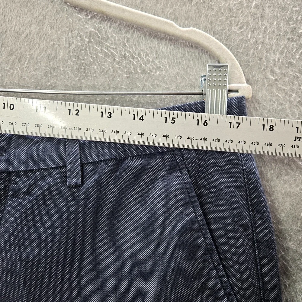 Banana Republic Men Pants 33x32 Blue Kentfield‎ Dress Chino Flat Front